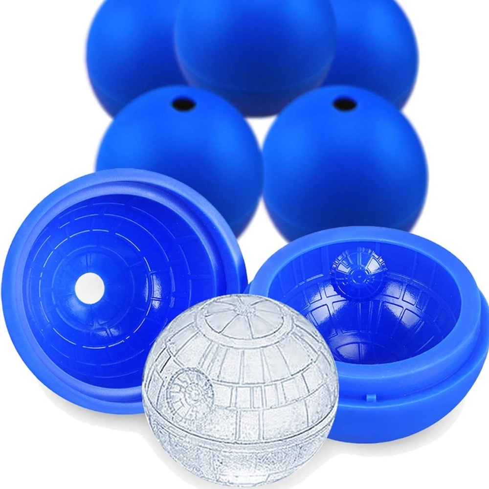 Star Wars Death Star Ice Cube Whiskey Molds - 6 Pack IN ORIGINAL BAG